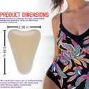 JUJAJIA 5 Packs Camel Toe Concealer | Silicone Camel Toe Cover for Underwear | Anti Camel Toe Guard | Seamless Camel Toe Hider | No Camel Toe Underwear Insert