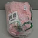 Bigacogo Chunky Knit Throw Blanket for Couch, 40x40 inches, 100% Hand Knitted with Thick Jumbo Chenille Yarn, Cozy Soft Large Rope Knot Cable Crochet Blankets for Sofa Bed Living Room, Blush Pink