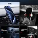 ESR for 15W MagSafe Car Mount Charger, MagSafe Car Charger, Air Vent/Dashboard Magnetic Wireless Phone Holder Mount for iPhone 17e/17/16/15/14/13/12, Galaxy S26/S25, Pixel 10, Fast Charging
