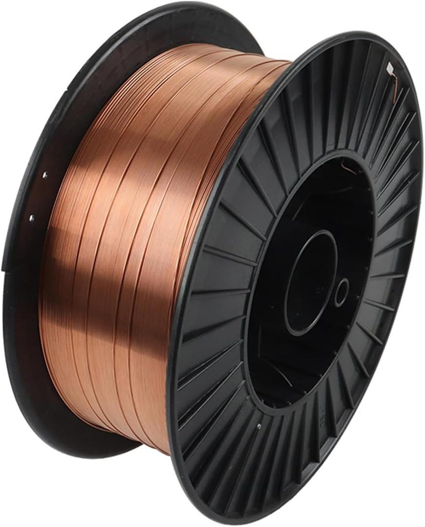 findmall ER70S-6 Mild Steel 0.035 Inch MIG Welding Wire Low Splatter 33 Pound Spool Fit for All Position Gas Welding