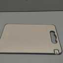 Tibo Cutting Board, 14.3"9.8" Tibo Titanium Cutting Board with Built-In Knife Sharpener, Double Sided Chopping Board with Grinding Tank, Easy to Clean (1side titanium other side wheat straw)