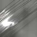 Idyllize Rectangular 5 Pieces of 15 by 6 Inch Clear Thick Plastic Heavy Duty Sturdy Plant Saucer Drip Trays for pots, Window Sills and Window Shelf (15"x6") (Rectangle)