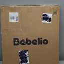 Babelio Baby Gate for Doorways and Stairs, 26-40" Auto Close Dog Gate, PressGuard C5, Easy-Install Pressure Mounted Satey Door, No Drilling Safety Gate for Child and Pets, Black