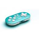 8Bitdo Zero 2 Bluetooth Gamepad Keychain Sized Mini Controller for Switch, Windows, Android, macOS & Raspberry Pi(Turquoise Edition)