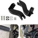 Motorcycle Passenger Peg Bracket, PSLER Motorcycle Foot Peg Extension Rear Passenger Foot Peg Bracket for Touring Road King Street Glide Road Glide Electra Glide Ultra Classic 1993-Up, Black