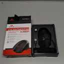 Redragon M991 Wireless Gaming Mouse, 26000 DPI 3-Mode Mice with Professional Sensor, Durable Power Capacity, Customizable Macro and RGB Backlight for PC/Mac/Laptop, Black