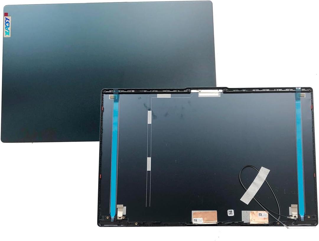2 x Replacement Laptop LCD Back Cover Top Case Rear Lid with Antenna for Lenovo ideapad 5-15IIL05 5-15ITL05 5-15ALC05 5CB0Z31048 Blue
