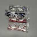 CCVOO 6 Pack Blue Light Blocking Reading Glasses, Anti Headache/Glare/Eye Strain Readers Computer Eyeglasses Women/Men (6 Pack Mix, +2.25)