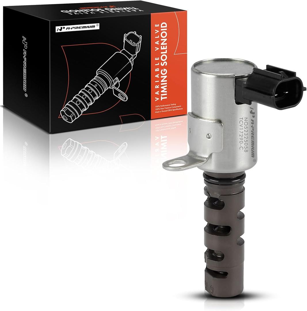 A-Premium Exhaust Engine Variable Valve Timing (VVT) Solenoid Compatible with Jeep Compass 2007-2017, Patriot 2007-2017 & Dodge Journey 2009-2020, Avenger 2008-2014, Caliber & Chrysler 200, Sebring