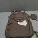 BabbleRoo Diaper Bag Backpack - Baby Essentials Travel Tote - Multi Function Water Resistant Diaper Bag, Travel Essentials Baby Bag with Changing Pad, Stroller Straps & Pacifier Case - Unisex, Khaki (Large)