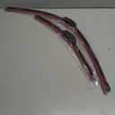 28"+17"Silicone Windshield Wiper blades Replacement for Nissan Altima 2007 2008 2009 2010 2011 2012+More Cars,All-Season Automotive Front Wiper Blades(Pack of 2) U/J Hook