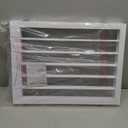 Free Standing Dog Gate Indoor, Foldable Dog Gate for Doorways Stairs Hallways, 3-Panel Freestanding Pet Gate with Support Feet for Stability, Folding Puppy Gate Easy to Move, Doggy Gate 54"x24" (White)