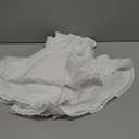 Flowy Shorts for Women Casual Boho Ruffle Tiered Skorts High Waist Mini Skirts Golf Tennis Crochet Shorts (Medium)