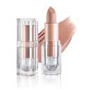 3 Pcs Matte Nude Lipstick Velvet Lip Gloss Non-Fading Non-Sticky Cup Nude Lipstick Matte Lip Stain Long Lasting Waterproof Lipstick for Women Girls Daily Lip Makeup