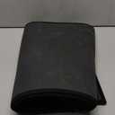 Kitchen Rugs and Mats Non Skid Washable Set of 2 PCS, Absorbent Runner Rugs for Kitchen, Front of Sink, Kitchen Mats for Floor, 17.3"x 47"+17.3"x 29" (Black)