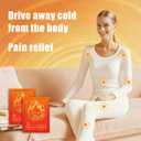 Body Warmers-XL Disposable Air Activated Heat Patches 3.7 * 5",Long Lasting Safe Natural Hot Warmers for Cold Weather for Feet,Back,Shoulder (12pcs)
