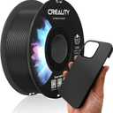 2025 Official Creality TPU Filament 1.75mm Black, Flexible 95A TPU 3D Printer Filament, High Hardness& Resilience, Soft Adhesive, Elastic, 1kg Spool (2.2lbs), Accuracy +/- 0.02 mm for Most 3D Printer