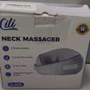 CILI Cordless Neck Massager Pillow with Heat, Shiatsu Neck Massager for Pain Relief Deep Tissue,Heated Massage Pillow for Travel,3 Adjustable Intensity,Gifts for Women Men Mom Dad