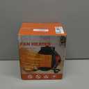 Outdoor Heater for Patio  1500W Electric Greenhouse Heater, Portable Electric Space Heating with Overheat Protection, PTC Ceramic 3 Modes Patio Heating for Garage, Greenhouse, Outdoor Use