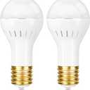 Mogul 3 Way LED Light Bulbs,10/20/30W Equivalent to 100/200/300W, 5000K Daylight,1300-2600-3900 Lumens, for Three Way Floor Lamps & Vintage Fixtures 2-Pack