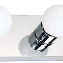 Design House 509653 5-Light Vanity Strip Light Contemporary Dimmable for Bathroom, Bedroom, Makeup Vanity, Polished Chrome