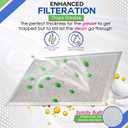 Bagean Stove Hood Vent Filter 10.5" x 8.75" 97006931 Compatible with Broan Range Hood Filter Replacement BP29 - Fit's Nutone Kitchen Exhaust Fan Filters - Blocks Grease & Filters Oven Air (2-Pack)