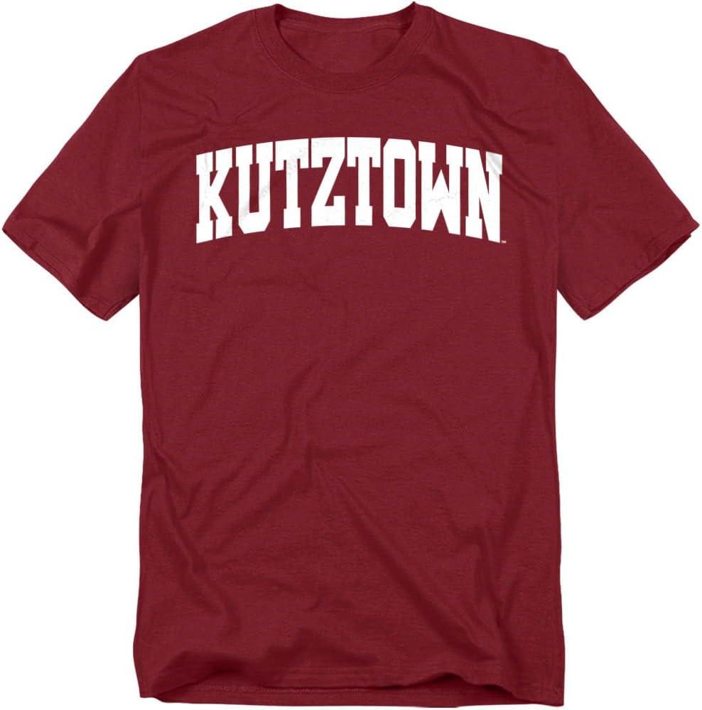 Official Collegiate School Name Arch Unisex Adult T Shirt Collection 1 (Red, S)