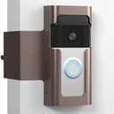 Anti Theft Ring Doorbell Mount: Metal Ring Apartment Door Mount Blink Doorbell Camera Holder No Drill - Renter Friendly Ring Doorbell Mount No Damage