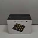 Supernal 60 Pack Gold Silverware, Rolled, Pre Wrapped with Black Napkins, Heavy Duty Plastic Cutlery, Forks and Spoons