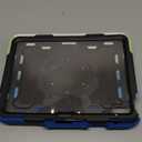 ROISKIN Case for iPad (A16) 11th Generation 11 Inch 2025, iPad 10th Generation Case 10.9" for Kids with Screen Protector,360 Kickstand & Handle,Shoulder Strap,Heavy Duty Military Grade Drop Protection (No Pen Holder, Black-Blue)