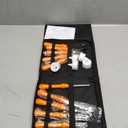 25PCS Halloween Pumpkin Carving Kit, Professional Heavy Duty Stainless Steel Tools, Pumpkin Carving Tool Set with Stencils for Adult, Pumpkin Cutting Knife Supplies for Halloween Decoration