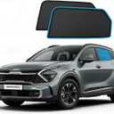 Side & Rear Windows Sun Shade for Kia Sportage 2023-2025 | Custom Fit, Magnetic Mesh Cover | Baby UV/Heat Protection, Privacy Shield Sunshade (2-Pack Rear Side Window Shades)