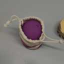 EcoBlossom Menstrual Cup Case and Sterilizer - Reusable Silicone Sterilizing Holder - Cleaner Period for You and Your Disc or Cup - Portable Cleaning Container & Microwave Steamer (Purple)