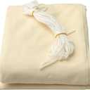 Square/Rectangle Beige Sun Shade Sail Rectangle Canopy Cloth Screen Water Permeable Sun Shade Sail Canopy Awning Shelter for Carport Patio Outdoor (10"x 19.5" / 300cm x 600cm)