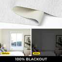 UNISHADES 100% Blackout Cordless Roman Shades for Indoor Windows & French Doors, 28 3/4" W × 60" H - Blackout - Grey