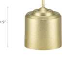 Mega Candles 12 pcs Unscented Gold Votive Candles, Hand Poured Wax Candle 10 Hours 1.38 Inch x 1.5 Inch, Home Dcor, Wedding Receptions, Centerpieces, Occasions, Events, Meditations, Holders