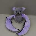 HUGIMALS Hugarounds Berkeley the Bat 2.5 lb Microwaveable & Freezable Weighted Plush Neck & Shoulder Wrap | Soothing, Comforting Hugs for Self-Care & Relaxation | Unscented for Ages 2+