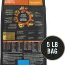 Purina Pro Plan Complete Essentials Shredded Blend Chicken and Rice Dog Food Dry Formula with Probiotics for Dogs - 5 lb. (EXP 06/30/26)