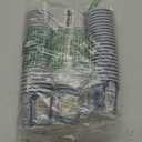 "It's a pleasure to serve you" 100pack cardboard drinking Greek party cups