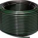 Rain Bird T63-500S Drip Irrigation 1/2" (0.634" OD) Blank Distribution Tubing, 500' Roll, Black