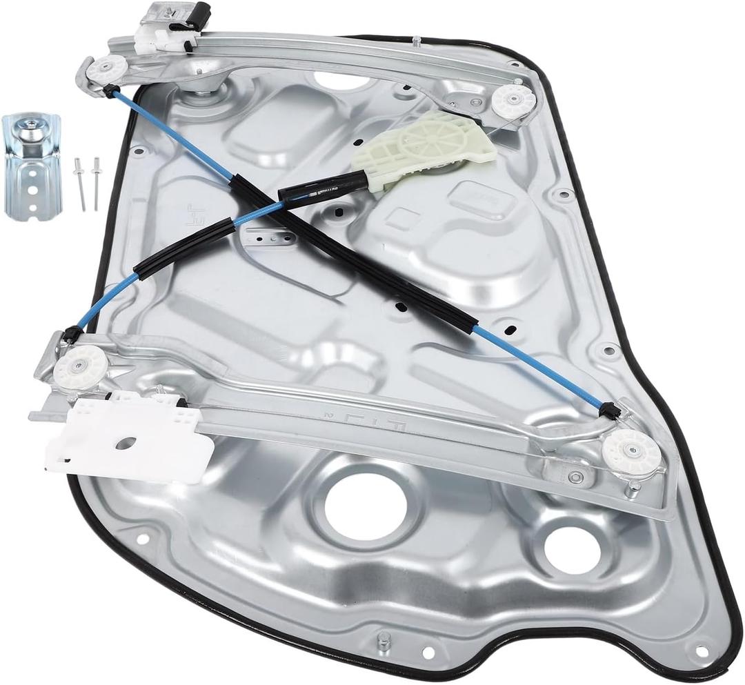 FINDAUTO 749-352 Front Left Driver Side Power Window Regulator Without Motor Replacement for 2010 2011 2012 2013 2014 2015 2016 for Hyundai for Genesis Coupe