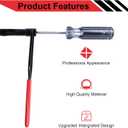 10mm Valve Adjustment Tool Slotted Valve Lash Adjuster for Honda Toyota Nissan & Other Japanese Engines (Valve Lash Clearance & Valve Guide Removal Tool)
