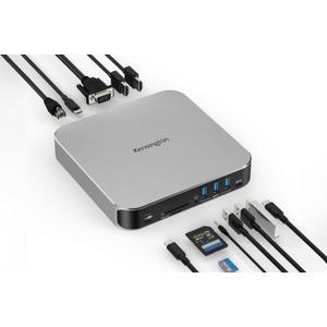 Kensington AD220S3 Dual Display Dock for Any MacBook M1/M2/M3/M4 (Software Driver Download Required); 85W Passthrough Charging (K31343WW)