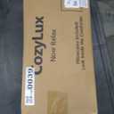 CozyLux Lavender Full Size Comforter Set, 3 Pieces Light Purple Solid Breathable Quilted Boho Bedding Sets, Luxury Fluffy Soft Bed Set with Down Alternative Comforter and 2 Pillowcases for All Season