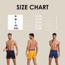 Boxers for Men Viscose from Bamboo Men's Underwear Boxer Shorts Breathable Mens Boxer, Loose Fit, Knit Pack (Black, M)