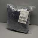 Terrug Black Fluffy Area Rug for Bedroom, 3x5 Ft Tie-Dyed Shag Throw Rugs, Soft Machine Washable Plush Carpet with Non Slip Backing for Girls Kids Room Bedside Floor Decoration