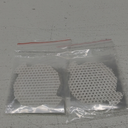 INVIHUG,25 Pack, Disposable Shower Drain Hair Catcher Mesh Stickers,Disposable Hair Drain Catcher. (White) (3.5inch-25)