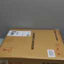 Black Bathroom Medicine Cabinet with Beveled Edge Mirrored Door 14 x 18 inch, Recessed or Surface Mount, with Adjustable Glass Shelves