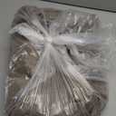 Valea Home Soft Burlap Natural Tan Rod Pocket Window Curtain Panels for Living Room Patio Door, 37" x 84", 1 Panel