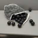 Ball Pit Balls for Kids, Plastic Refill 2.2 Inch Balls, 100 Pack, Bright Colors, Phthalate and BPA Free, Includes a Reusable Storage Bag with Zipper